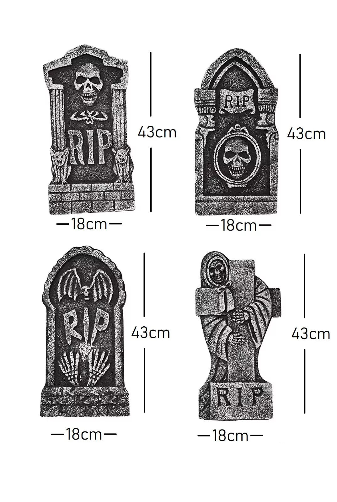 Tombstones decorations garden