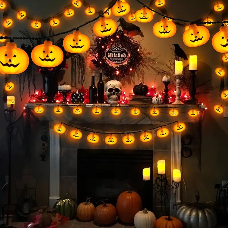 LED pumpkins small