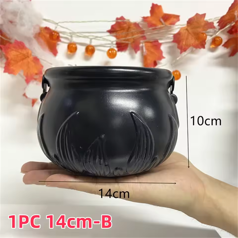 Candy bowl witch kettle