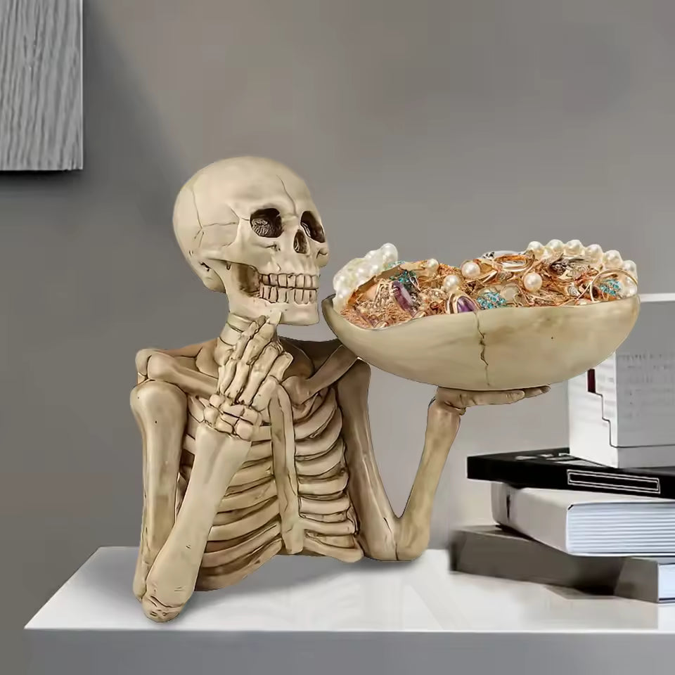 Candy bowl skeleton