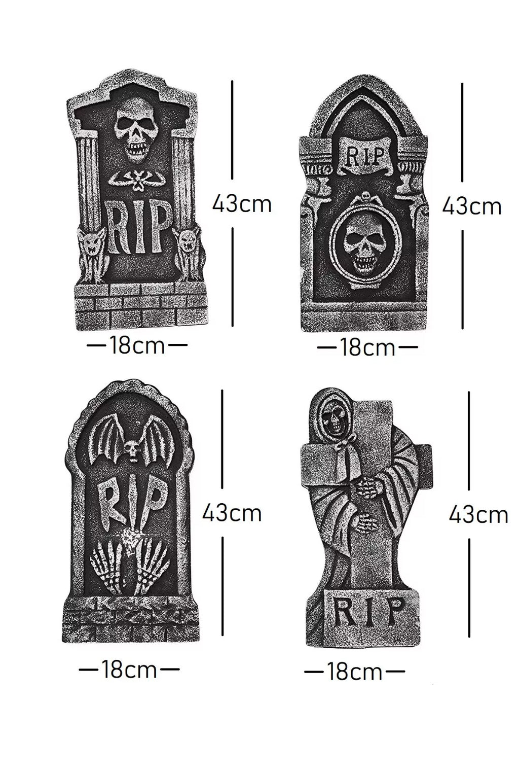 Tombstones decorations garden